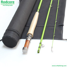 Green Leaf Gr805-3 Clásico Moderado de fibra de vidrio Fly Rod